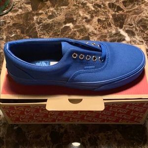 Vans Era Nautical Blue Women 10 and Men 8.5